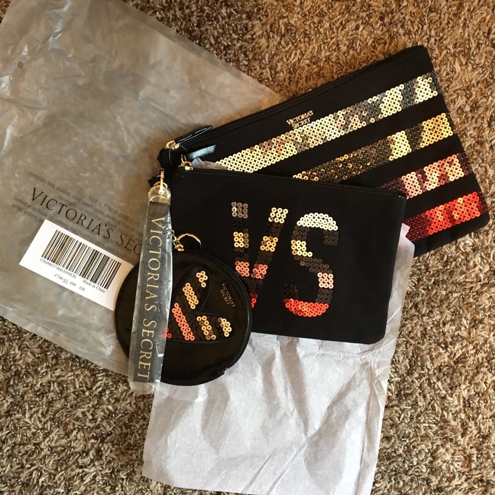 SALE Victoria's Secret LIMITED EDITION Trio Clutch